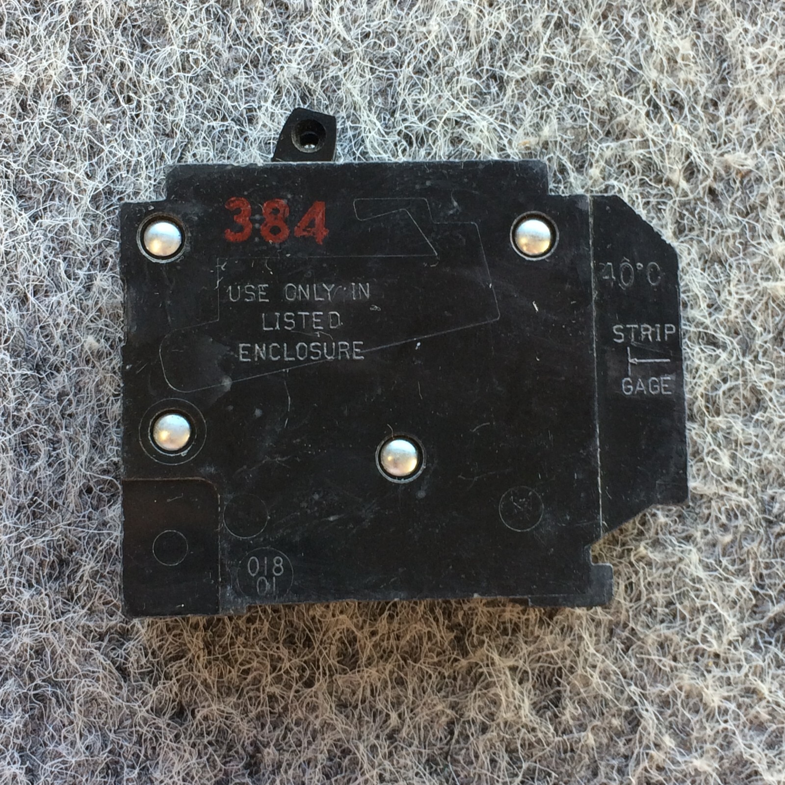 HOMT2020 Square D Tandem Circuit Breaker 20/20 Amp 1 Pole 120/240V Warranty NOS