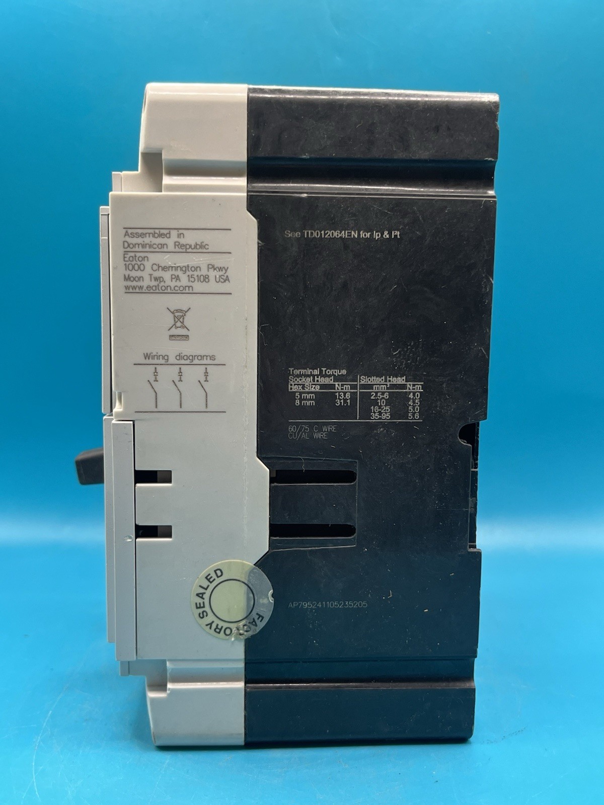 Eaton PDG23M0060TFFL 60 A Circuit Breaker
