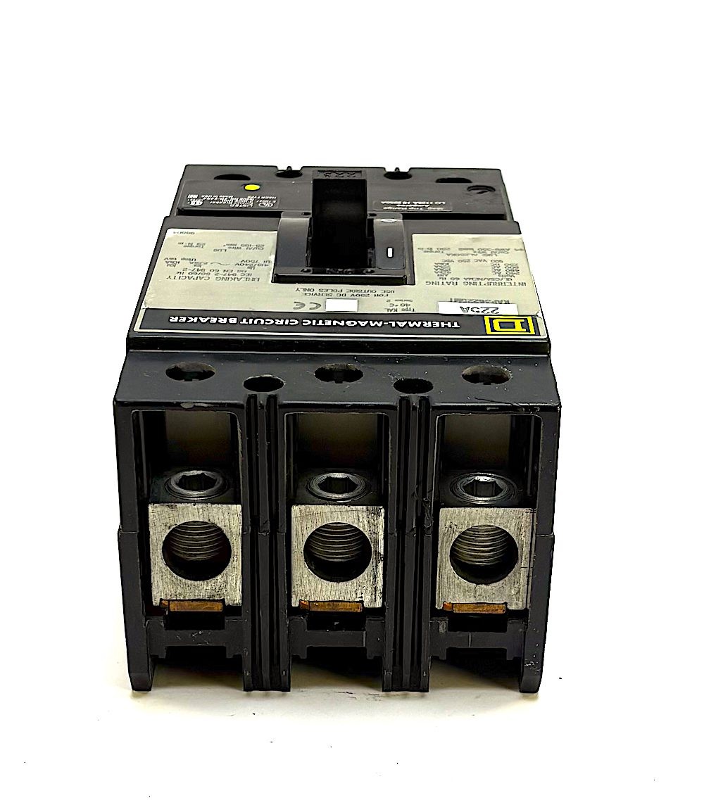 Square D KAP36225MT 3 Pole 225 Amp 600 Vac Circuit Breaker