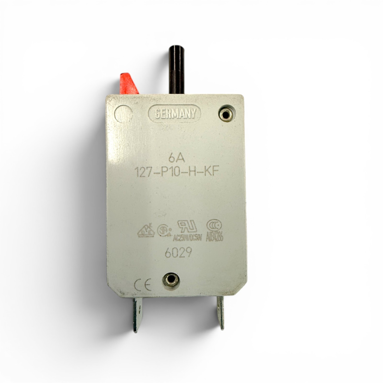 ETA 127-P10-H-KF Mini Thermal Circuit Breaker 6A 250VAC 28VDC