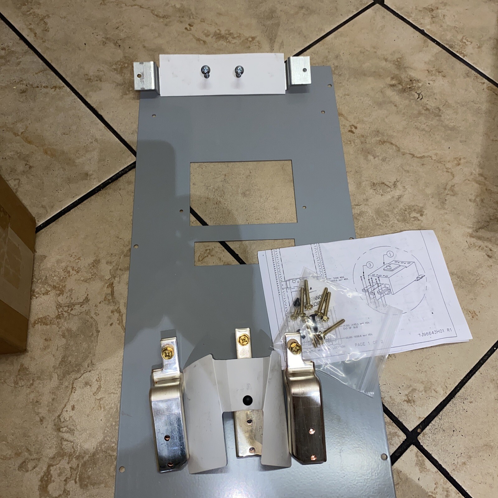 EATON BKKD400T Main Breaker kit for KD Panel PRL1A PRL2A Copper Brass