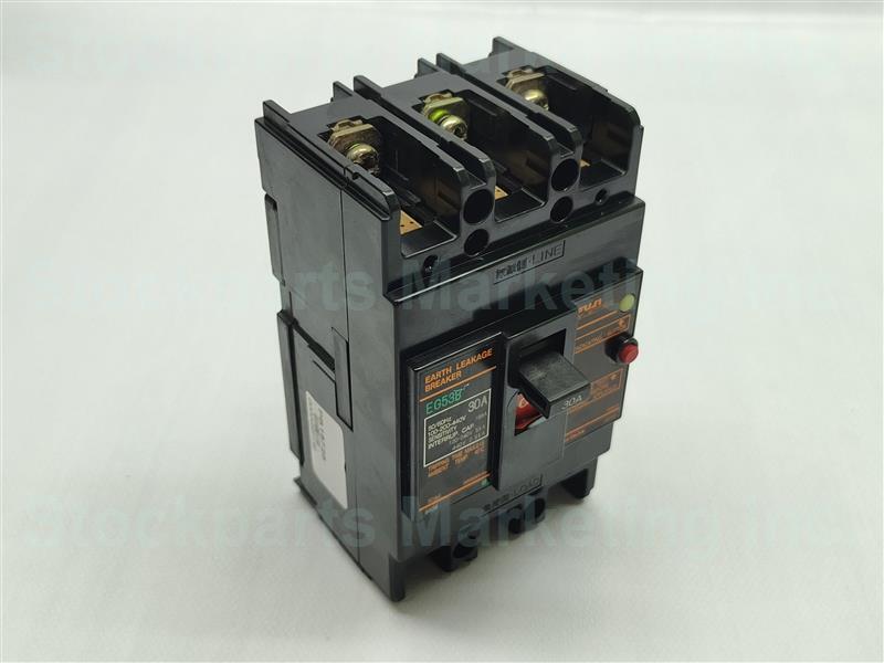Fuji Electric EG53B Circuit Breaker 30A 3 Pole 100-200-440V 30 Days Warranty