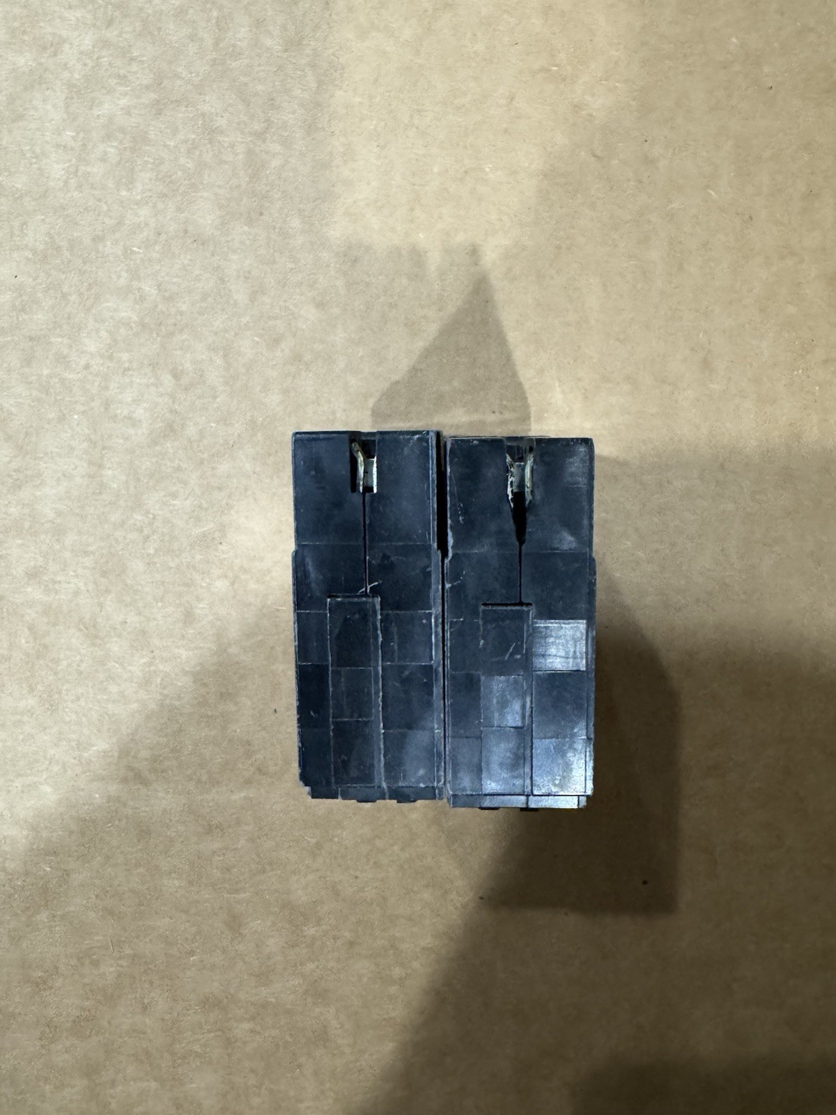 Square D HOMT2020 Homeline 20Amp Twin 1-Pole Tandem Circuit Breaker USED