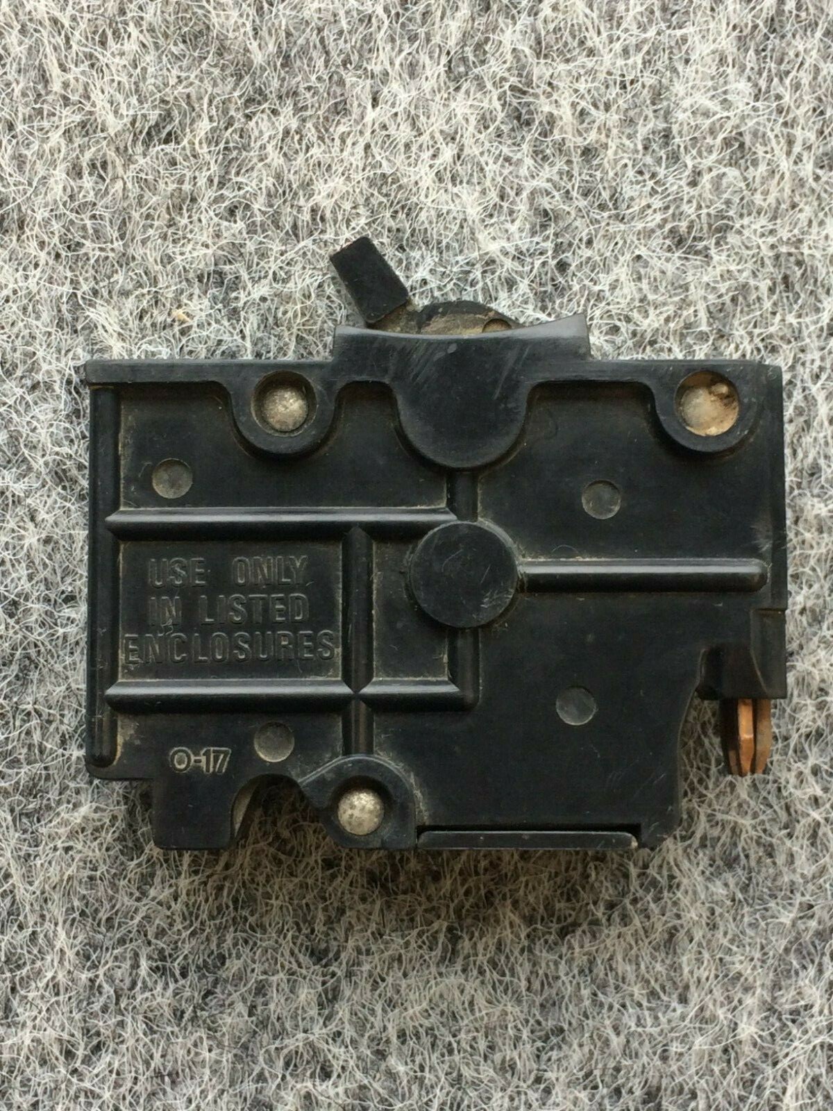 Federal Pacific 50 Amp 1 Pole Circuit Breaker FPE Stab-Lok 1″ Thick Wide NA150