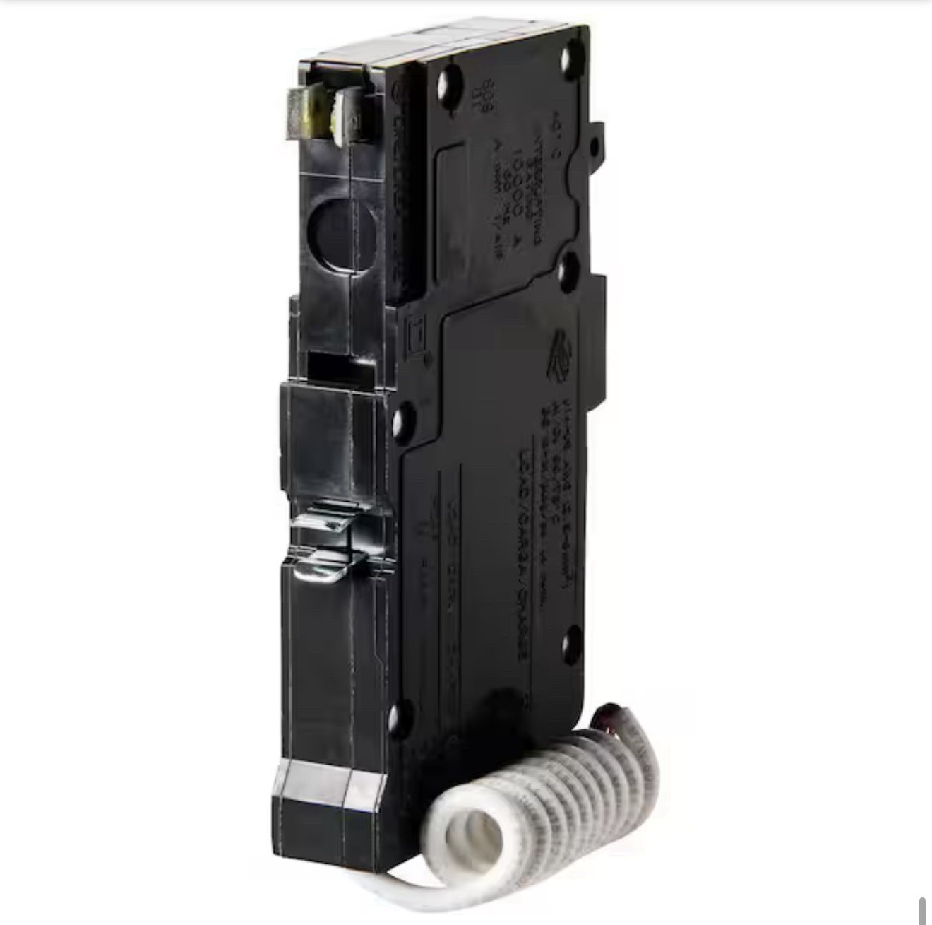 Square D QO120CAFIC 20A 1 Pole Mini Circuit Breaker – Black with diagnostics OB