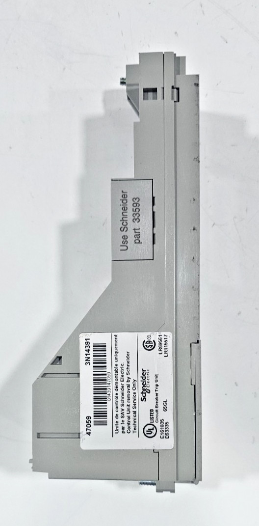 SCHNEIDER ELECTRIC MICROLOGIC 6.0 P 3N14391 47059 CIRCUIT BREAKER TRIP UNIT USED
