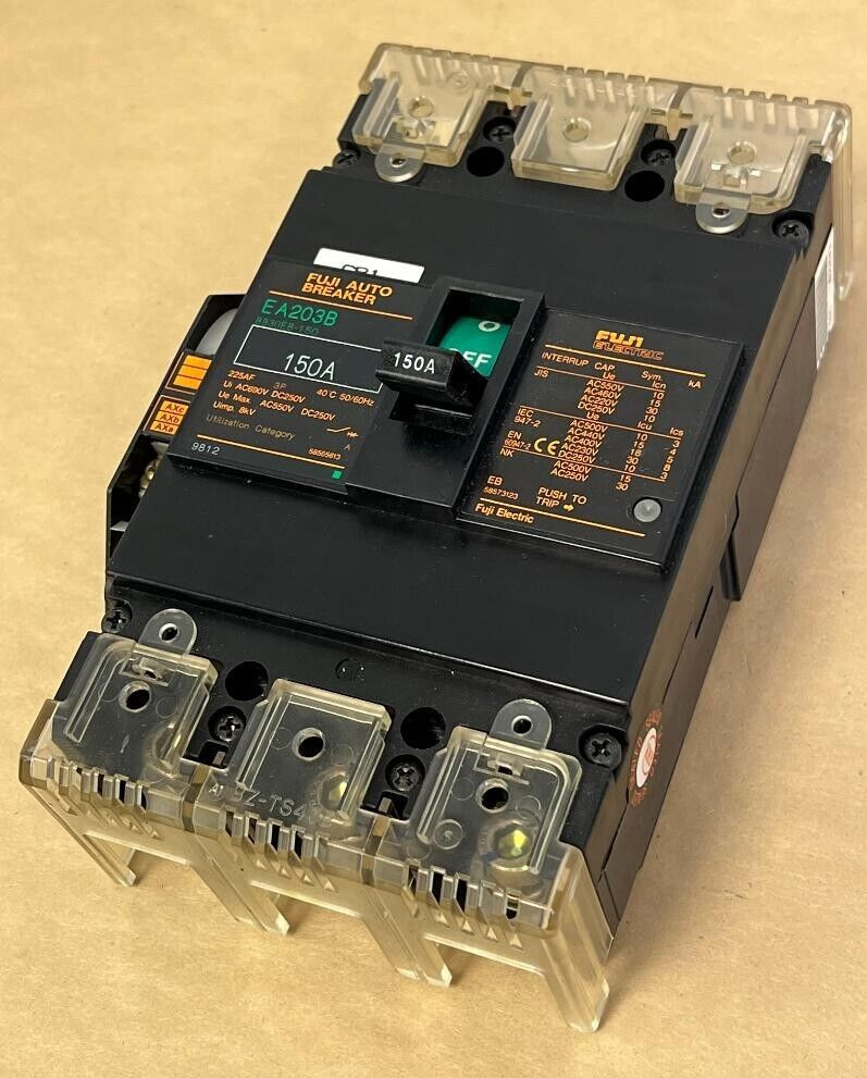 FUJI AUTO BREAKER EA203B 150A 3 POLE 150AMP