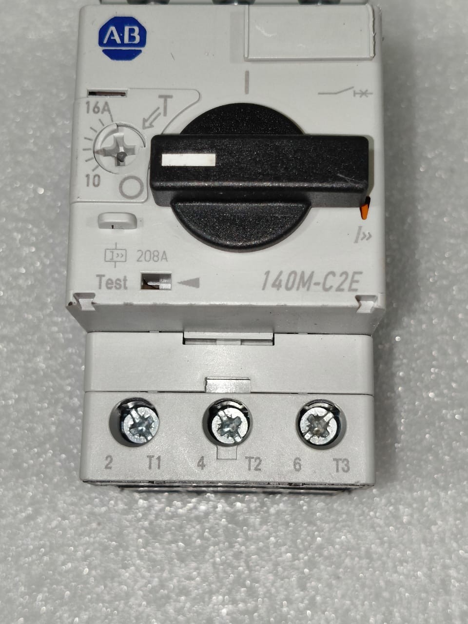 ALLEN-BRADLY 140M C2E-C16 SER B MOTOR PROTECTION CIRCUIT BREAKER RANGE (10-16)