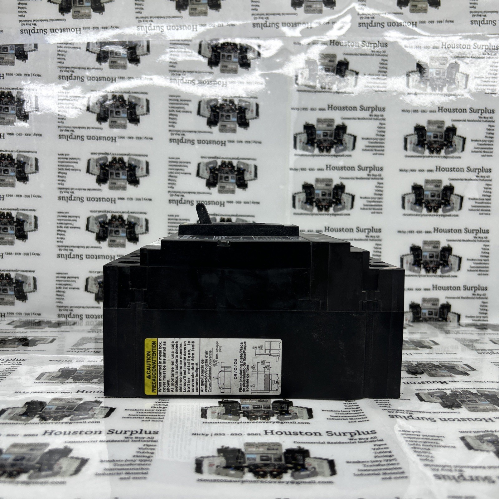SQUARE D – HGL36030 – 30Amp – 3 Pole 600V Power Pact Circuit Breaker #284