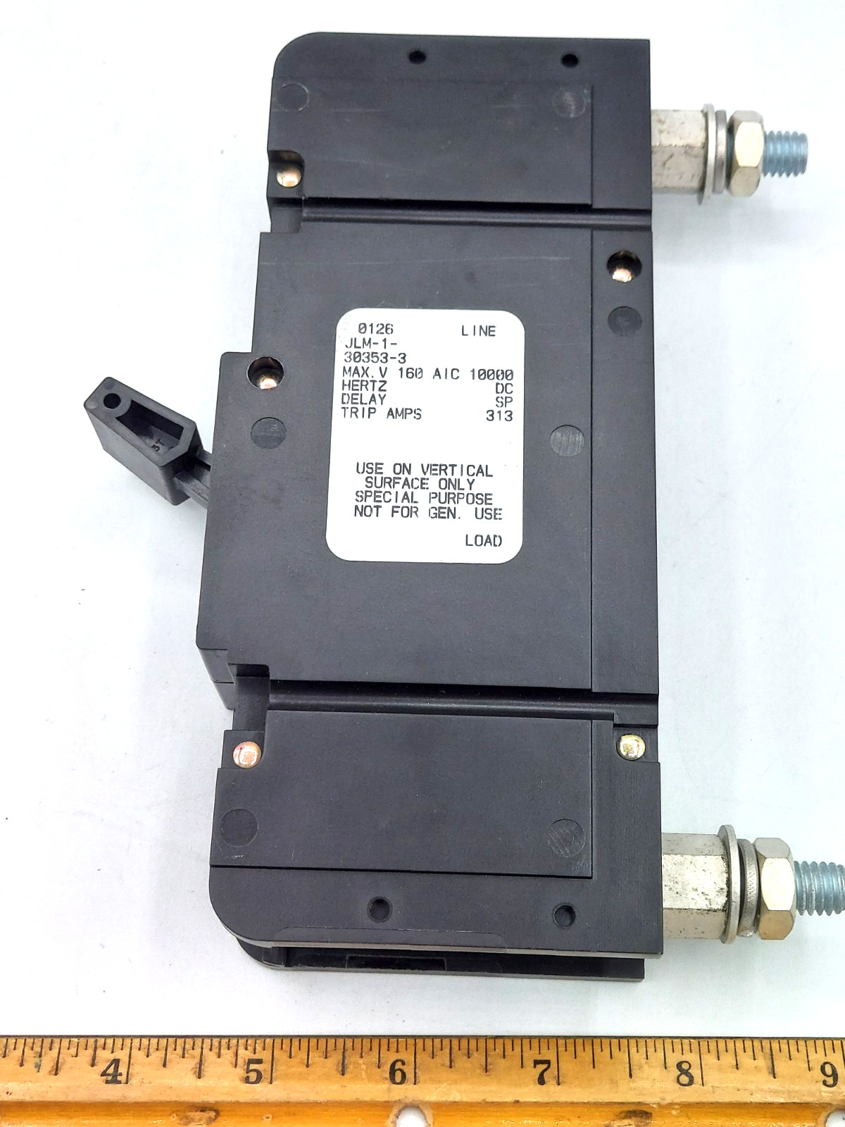 NEW Sensata-Air pax JLM-1-30353-3-V 250A Hydraulic Magnetic Circuit Breaker *NOS