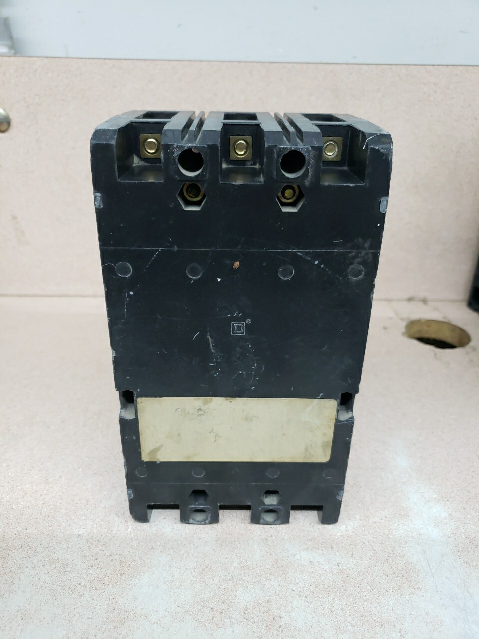 Square D I-Limiter 100 Amp Circuit Breaker FIL36100 Damaged Label Chipped