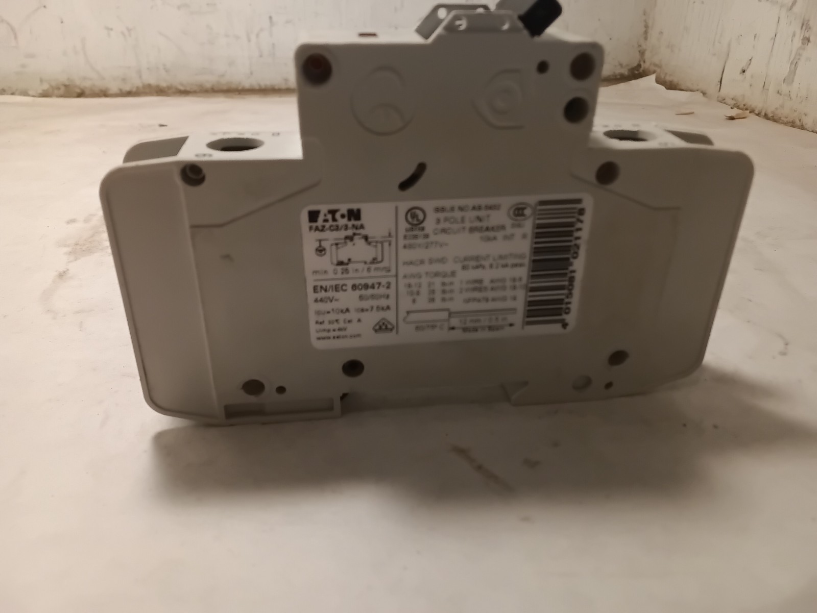 EATON CORPORATION FAZ-C3/3-NA / FAZC33NA (H9A)