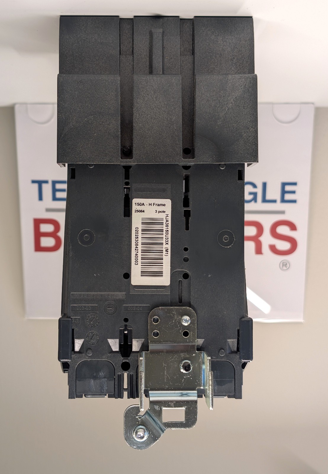 SQD HJA36150U33X Circuit Breaker, PowerPacT H, 150A, 3 pole, 600VAC, I-Line