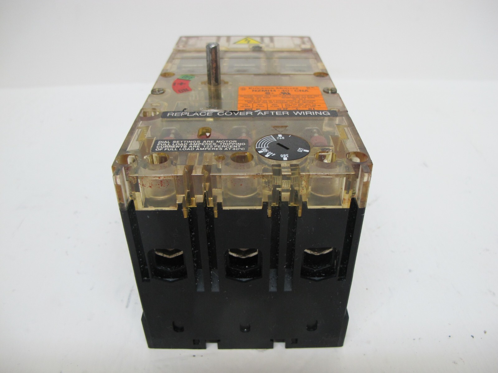 Klcokner Moeller NZMH4-40-CNA 40 Amp Breaker 600 V AC 40 HP NZMH440CNA