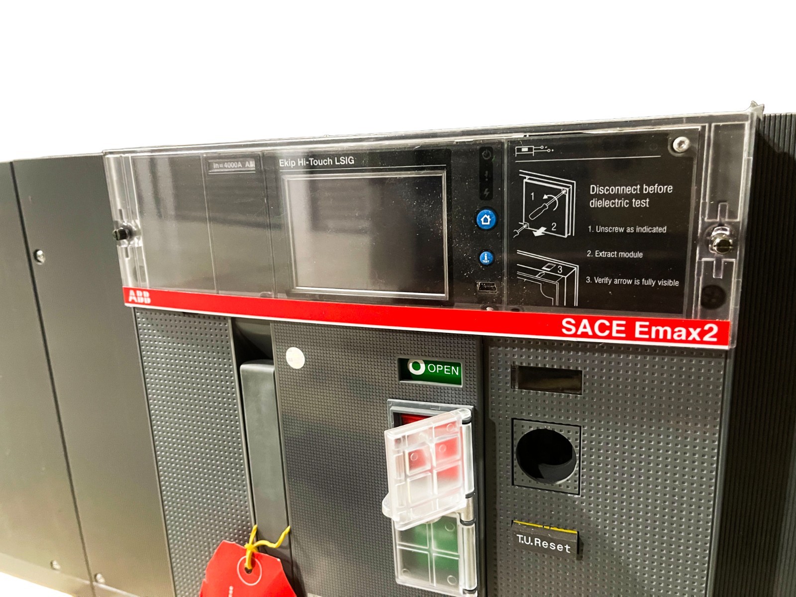 ABB SACE Emax2 E6.2V 4000A 3-Pole Low Voltage Power Circuit Breaker Frame E6.2
