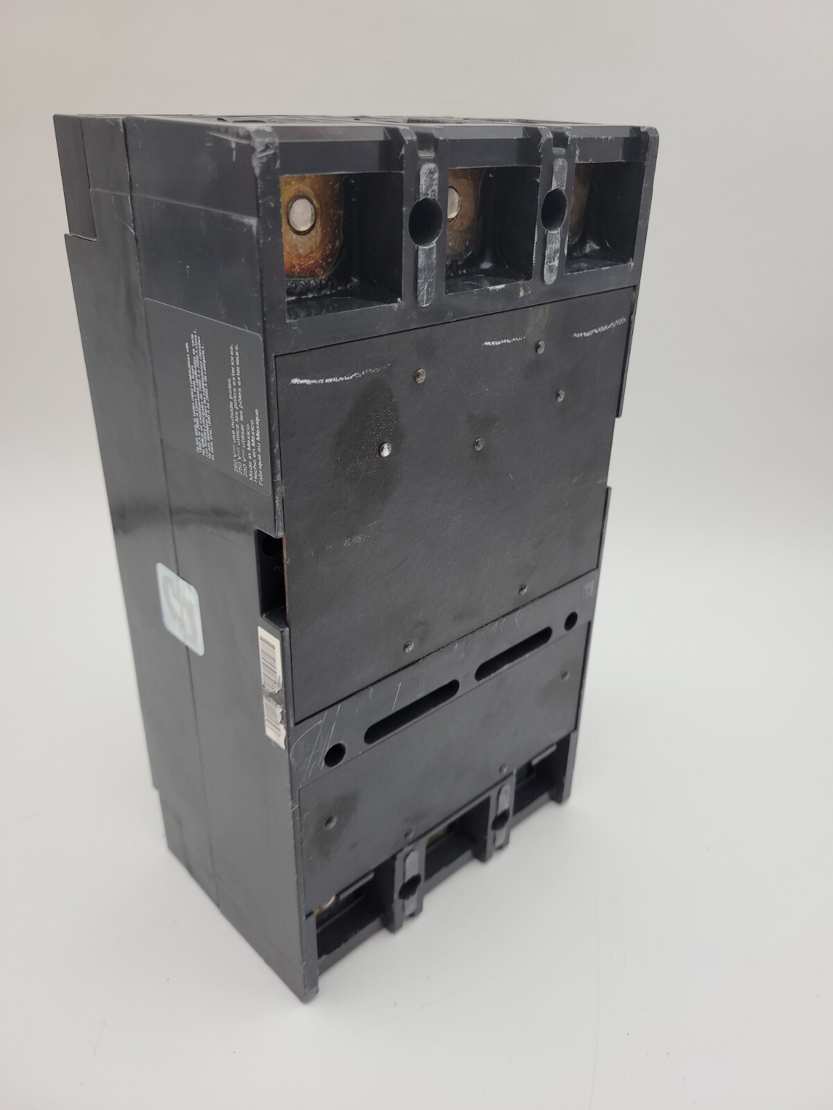 Square D LAL36400MB Feed-Thru Circuit Breaker 400A 600V 3P 3PH Type LAL 400 Amp