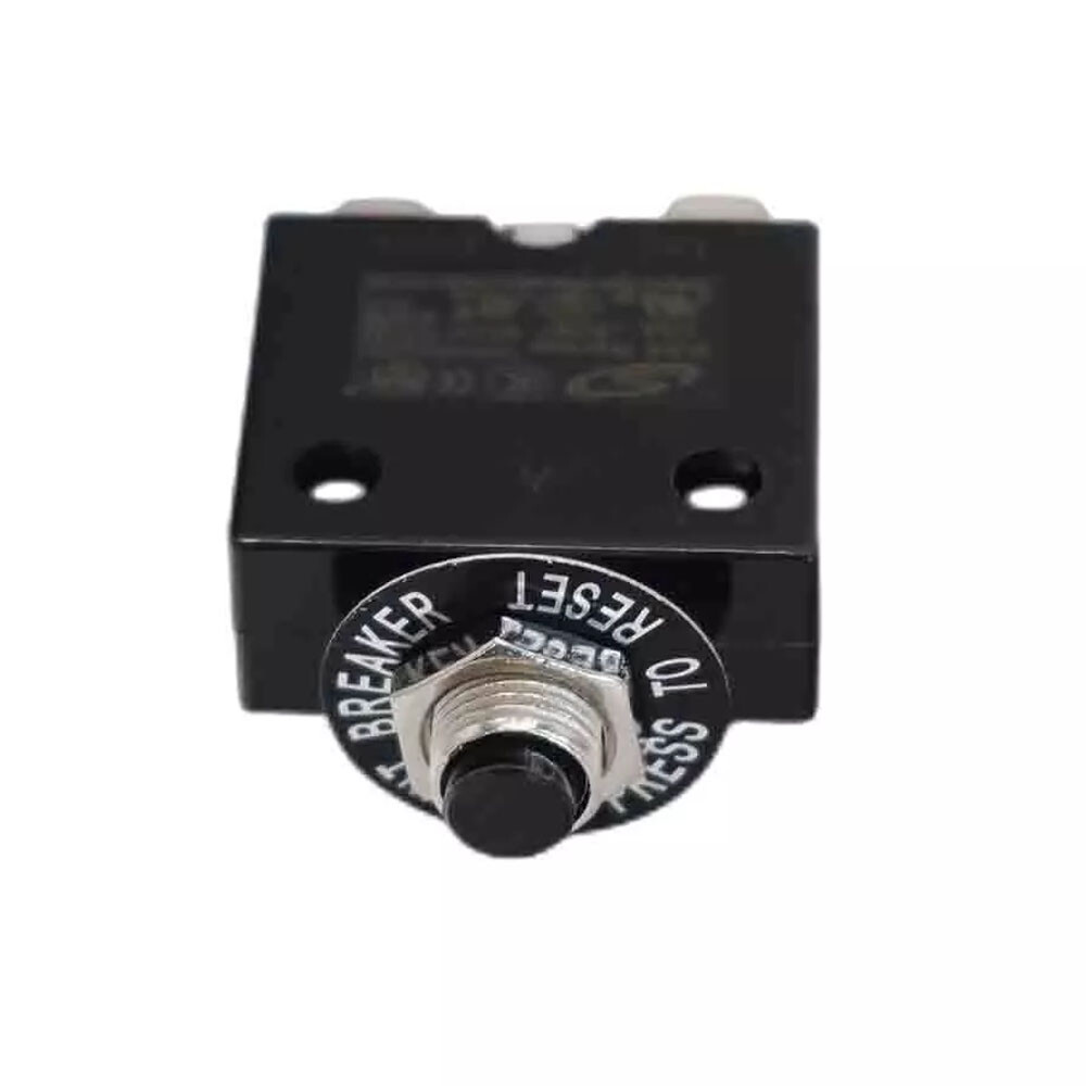 3x Universal 5-50 Amp Push Button Thermal Circuit Breaker 12-50V DC 125-250V NEW