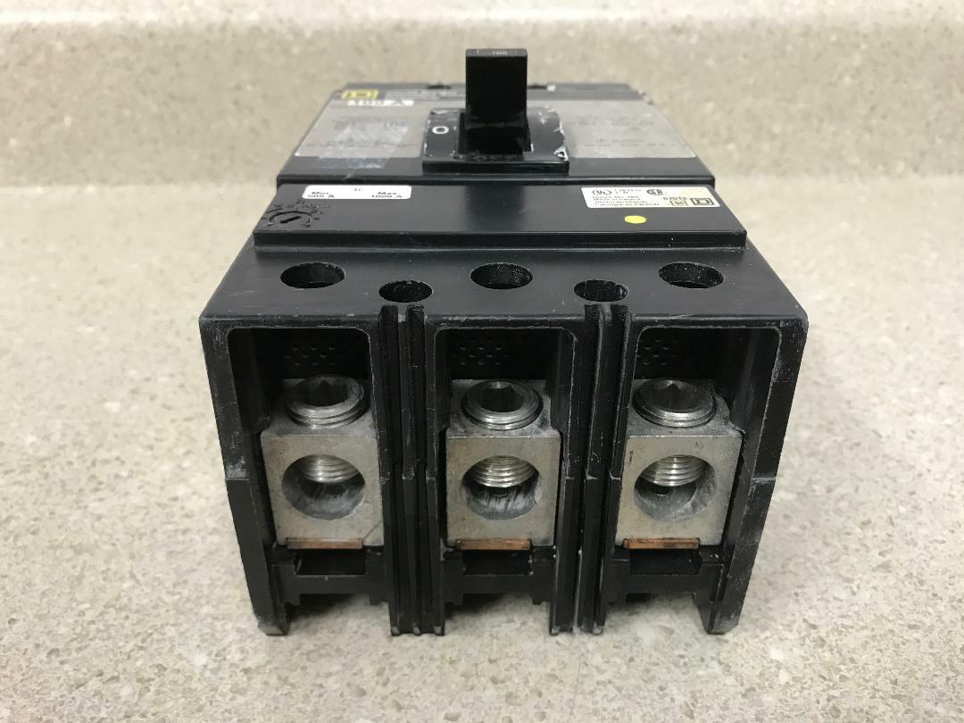 Square D Circuit Breaker KAL36100 100A 3P