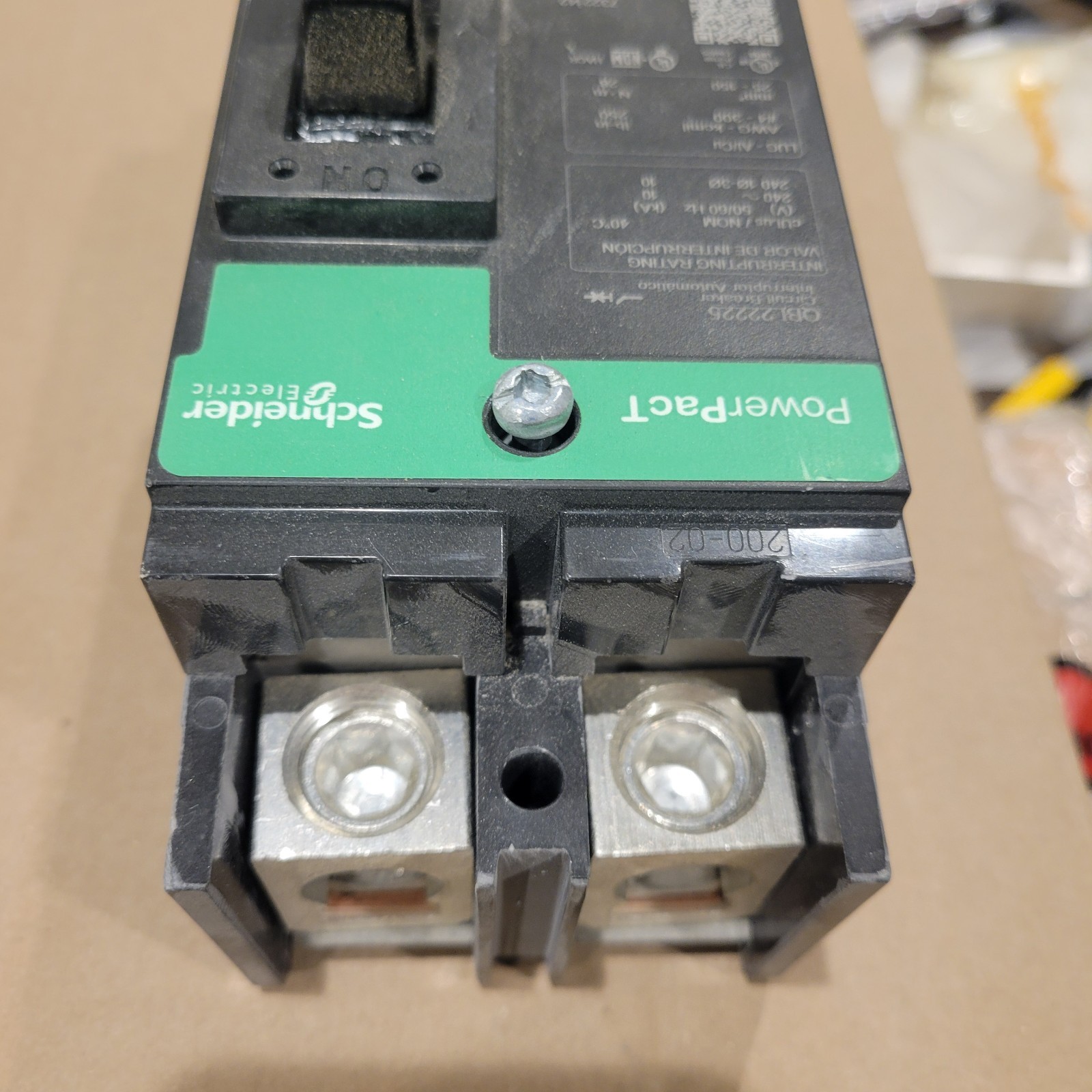 Square D QBL22225 225A 240V Circuit Breaker