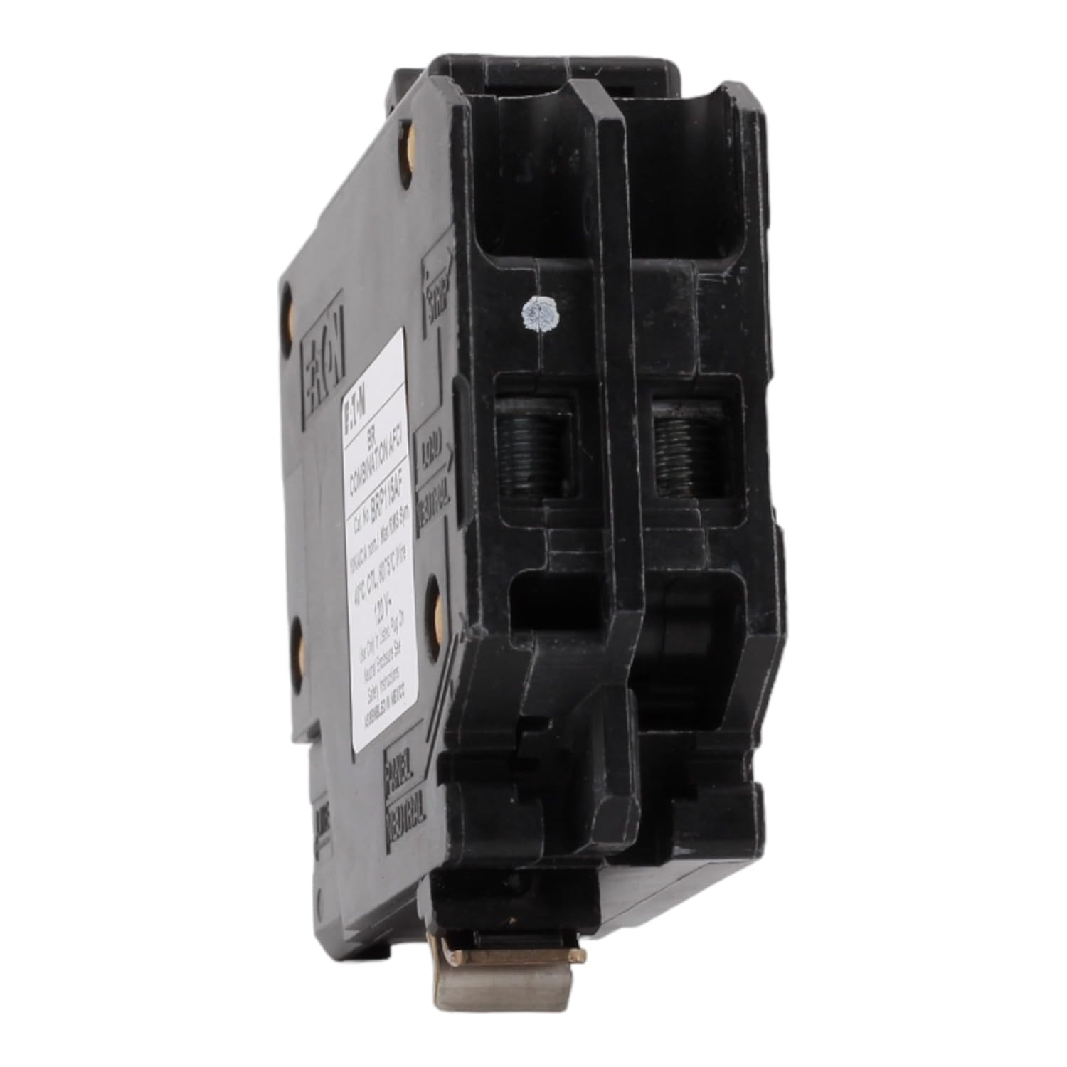 BRP115AF 15 Amp Single Pole AFCI Arc Fault Circuit Breaker, Plug-On Neutral, 120