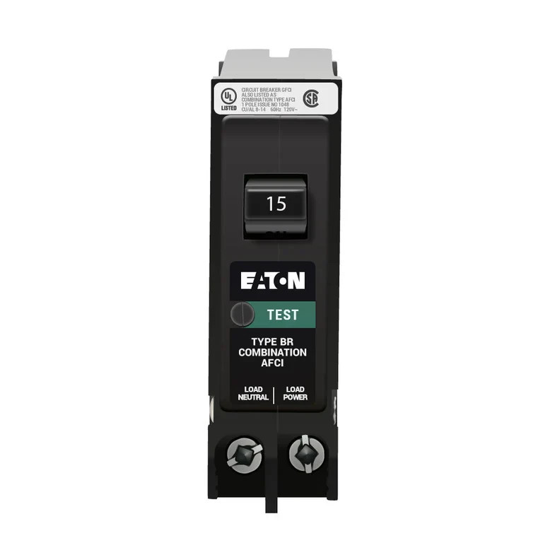 Eaton BRP115AF 120/240V 15A Single Phase Circuit Breaker