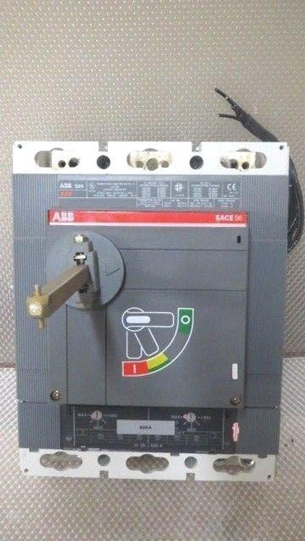 ABB S6N BREAKER 600 AMP 600 VAC 500 VDC 2 POLE WITH 600 AMP TRIP **WARRANTY**
