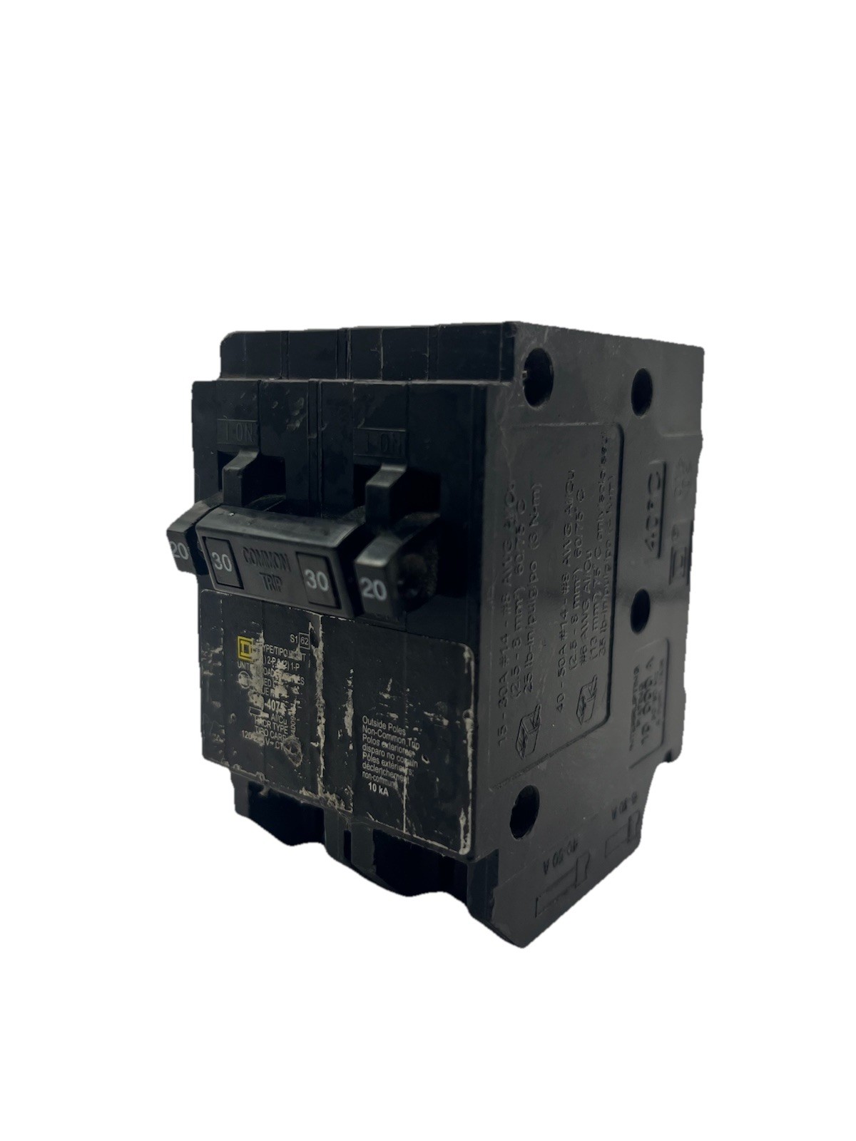 Square D HOMT2020230CP 20 A Miniature Circuit Breaker