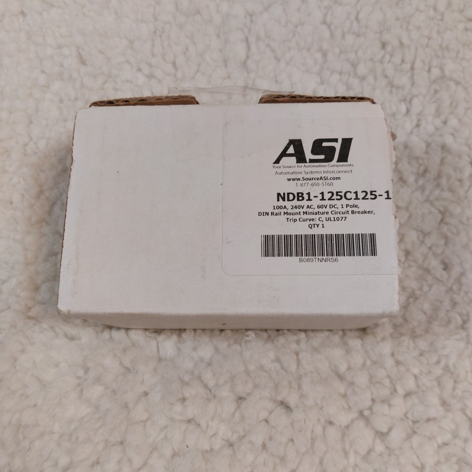 Nader NDB1-125 125A BREAKER 230/240V~ GB/TI 4048.2 IEC60947-2 Brand New!