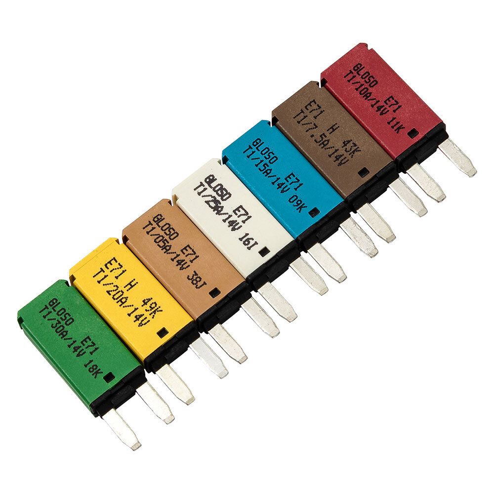 5PC DC 14V Auto Reset Mini ATM Circuit Breaker Blade Fuse for Car Truck Boat USA