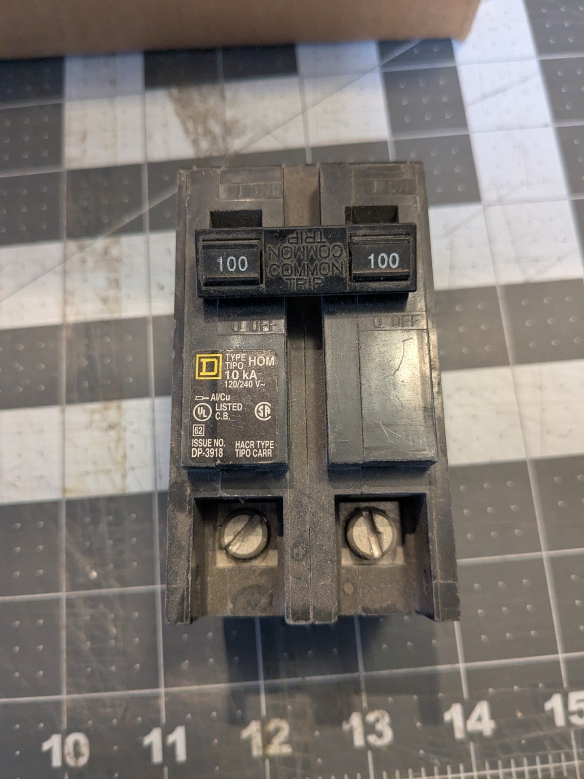 Square D HOM2100 100 A Miniature Circuit Breaker