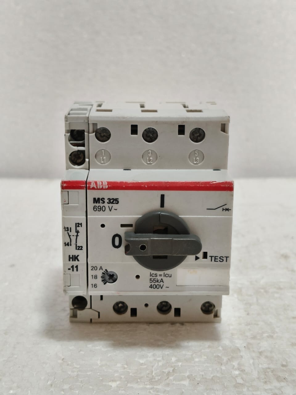 ABB MS 325 MOTOR PROTECTION CIRCUIT BREAKER RANGE 16-20AMP FREE FAST