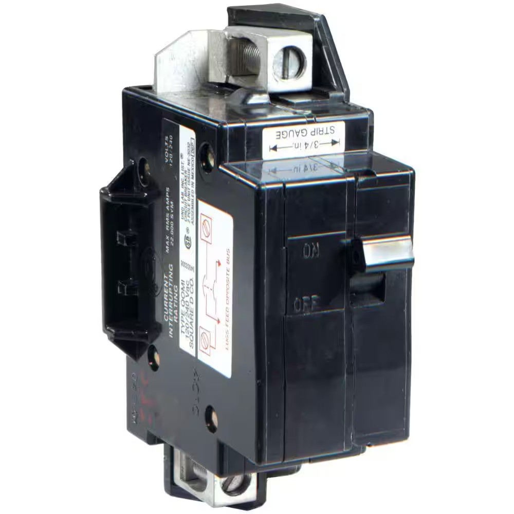 QO 125-Amp 22K AIR QOM1 Frame Size Main Circuit Breaker for QO or Homeline Load