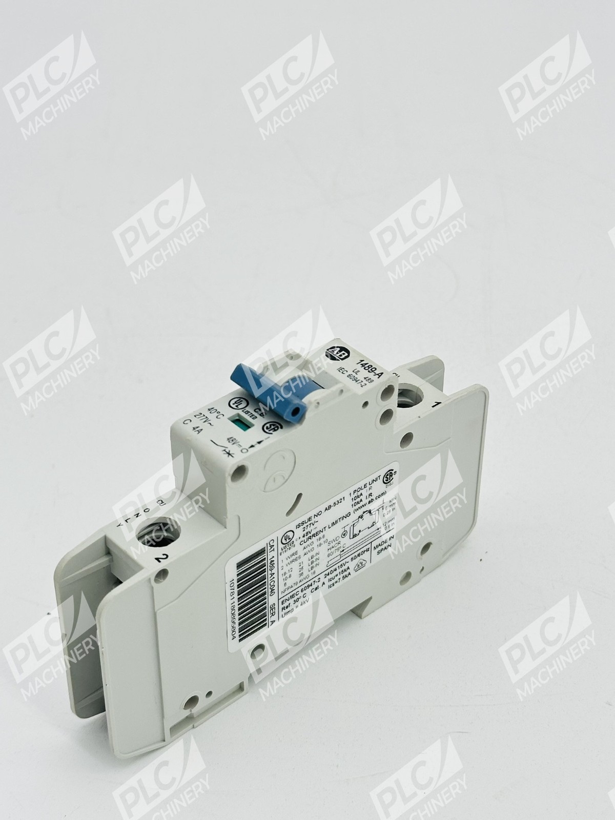 Allen Bradley 1489-A1C040 Miniature Circuit Breaker Ser A Lot of 2