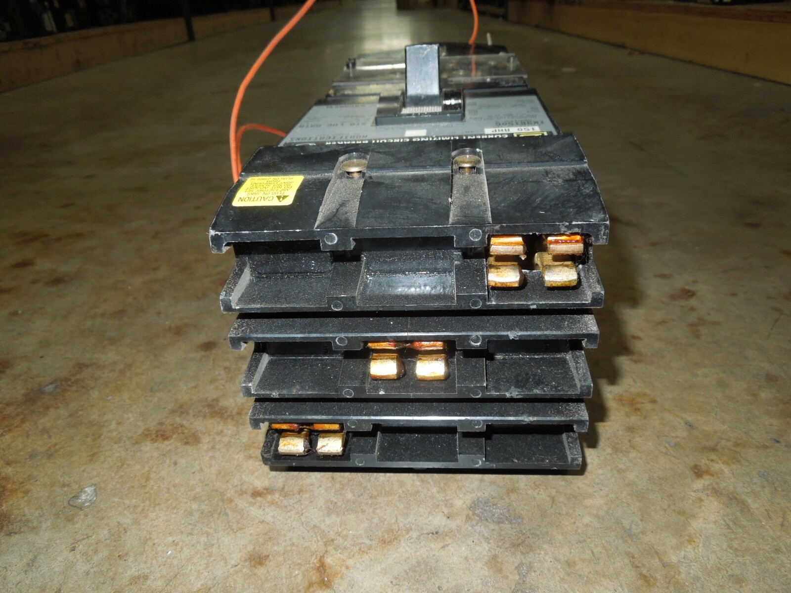 Square D I-Line KI36150G 150A 3p 600V Breaker GFM250 Ground Fault Module