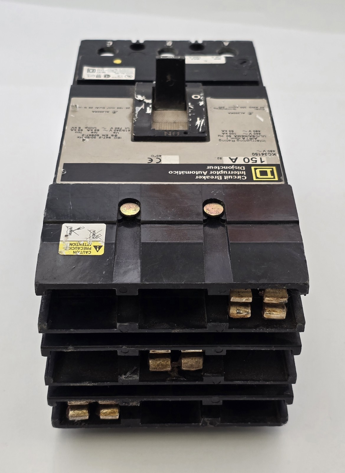 Square D KC34250 I-Line Circuit Breaker 150 Amp 480V 3 Pole 150A 480 Volt