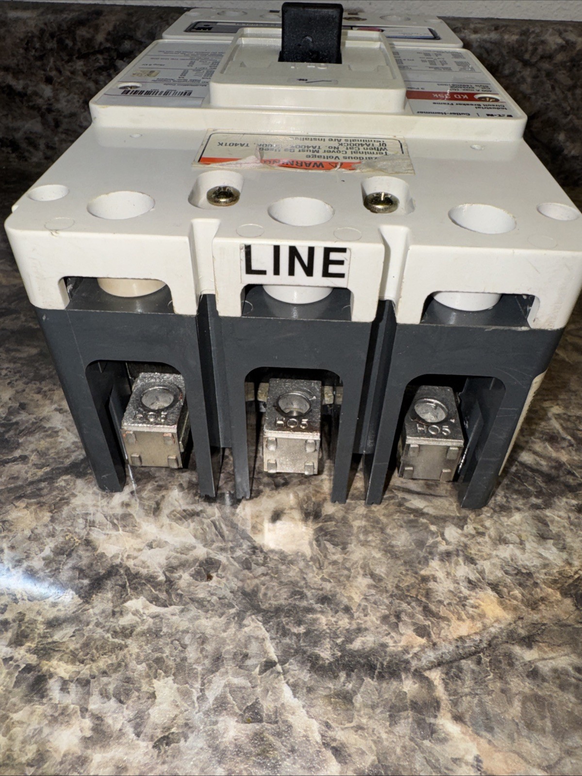 KD3400F EATON Cutler Hammer KD3400 KD 35k 400A 600V 3P W/KES3400LSI Trip Unit