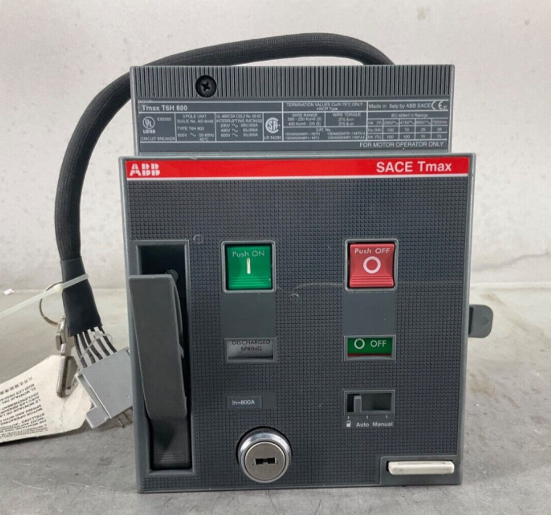 NEW ABB TMAX KT6M4 MOTOR OPERATOR 110…125V 50/60Hz FOR T6 BREAKERS