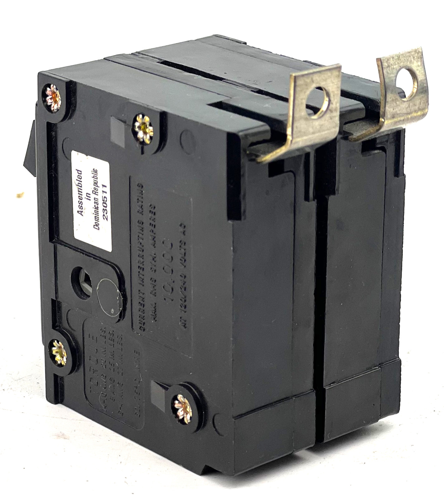 Cutler Hammer BAB2030 30 Amp 2 Pole Circuit Breaker Type BA 240VAC 30A Bolt On