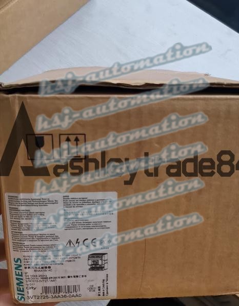 1PCS New Siemens Circuit breaker 3VT2725-3AA36-0AA0 3VT2 725-3AA36-0AA0