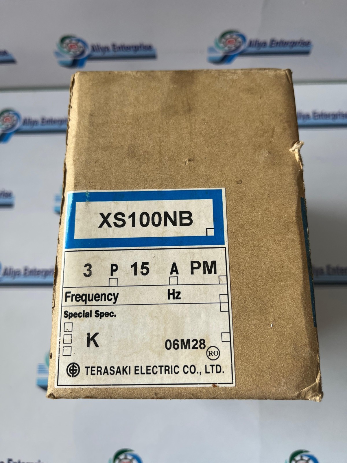 TERASAKI XS100NB TEMBREAK 15A 3POLE CIRCUIT BREAKER FREE SHIPPING MADE MALESIA