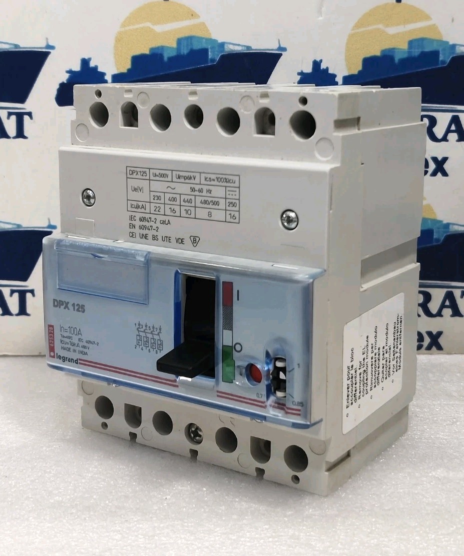 LEGRAND DPX125 100Amp 4-Pole 16kA CIRCUIT BREAKER MADE INDIA TESTED SHIPPING FRE