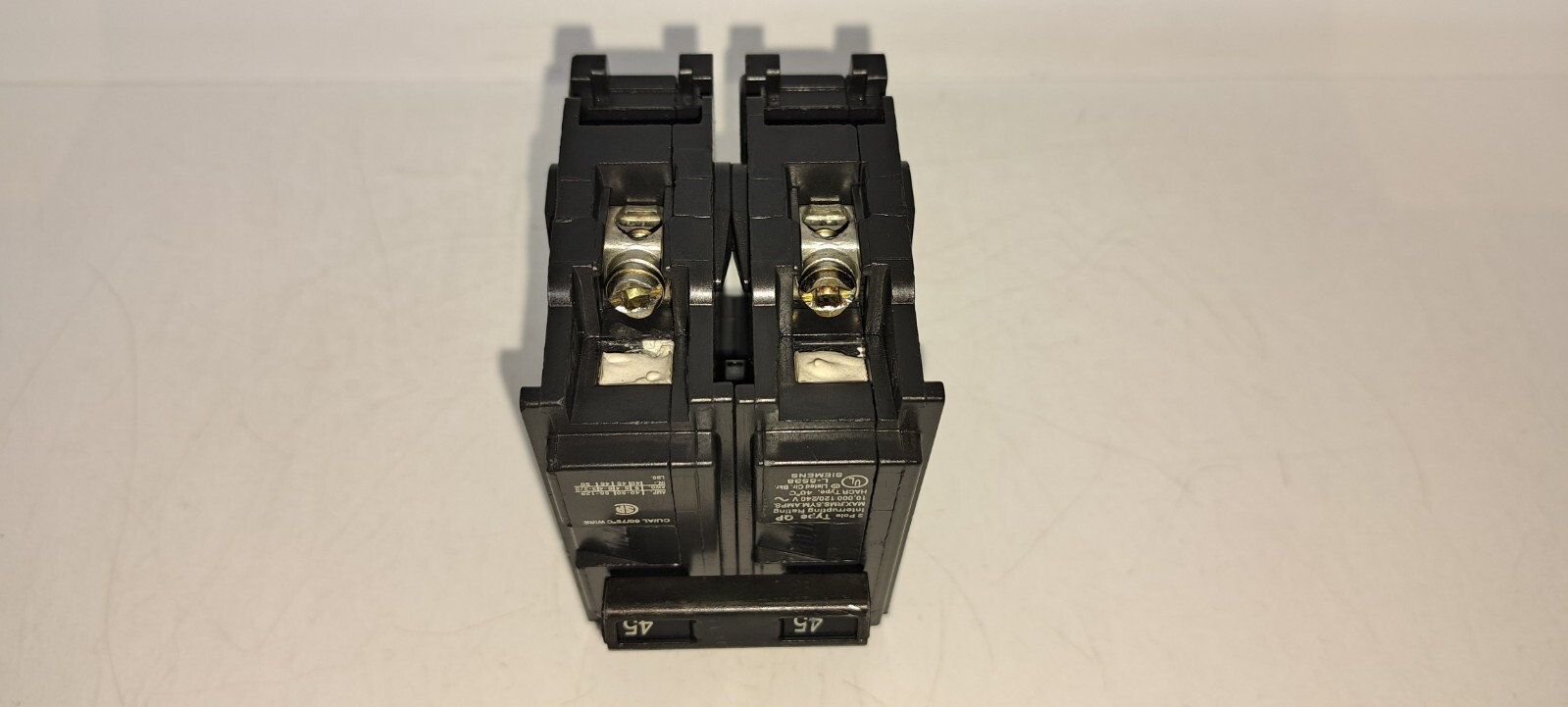 Siemens ITE Q245 45 Amp 2 Pole 120/240V Type QP Circuit Breaker