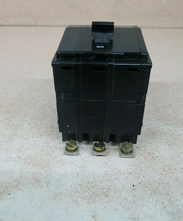 1-SQUARE D QOB360 60A 3-POLE 240V CIRCUIT BREAKER B#