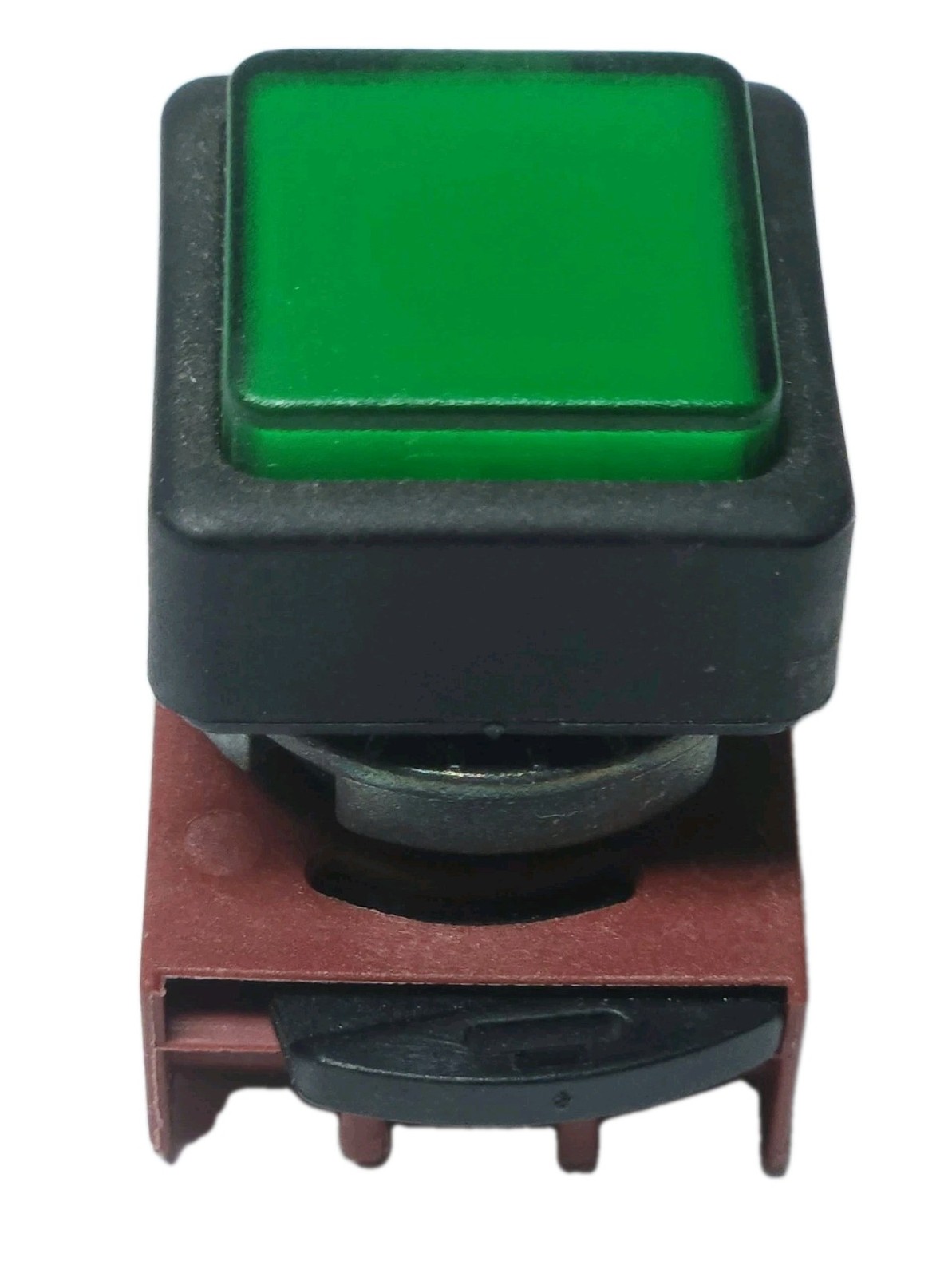 GENERAL ELECTRIC P9SLVD Square Green Indicating Pilot Light with Latch