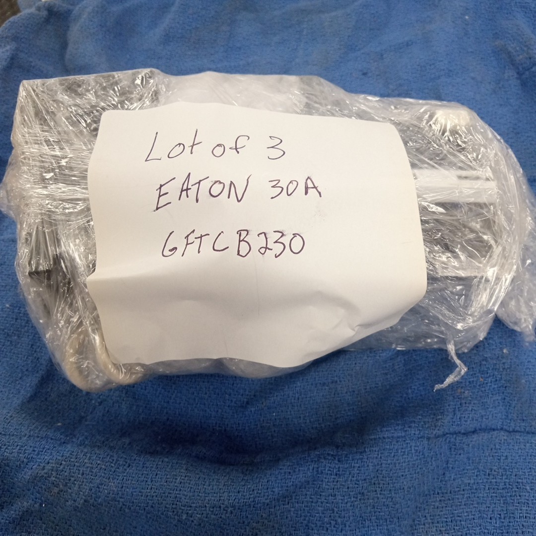 Lot of 3- Eaton GFTCB230 30A Circuit Breaker
