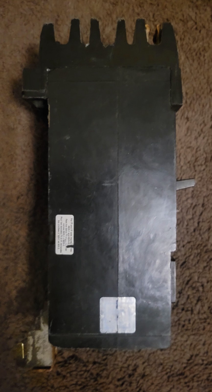 SQUARE-D KC34225 225AMPS 480VOLTS CIRCUIT BREAKER
