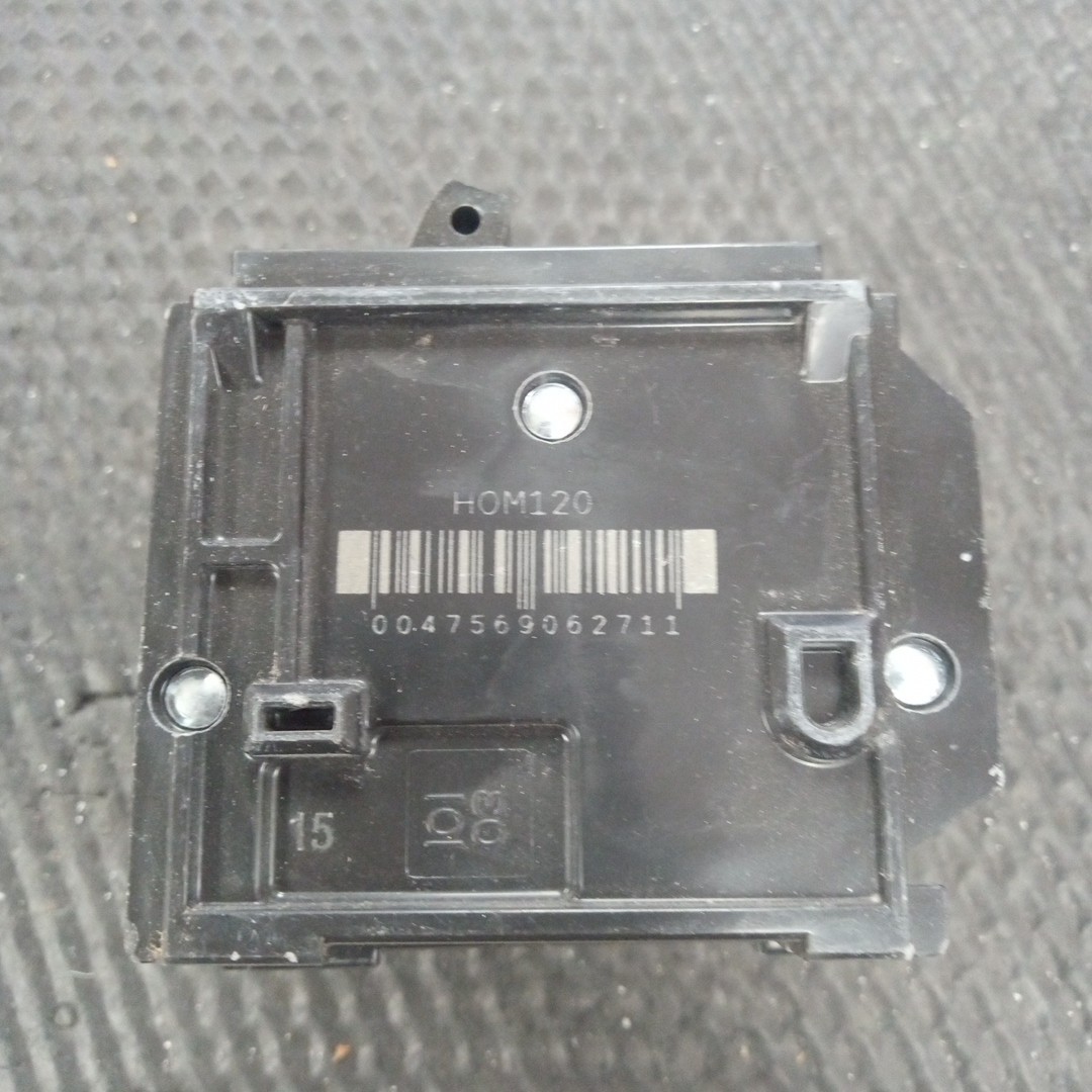 Lot of 3- Square D 20 Amp 1 Pole Circuit Breaker HOM120CP, 120/240 VAC