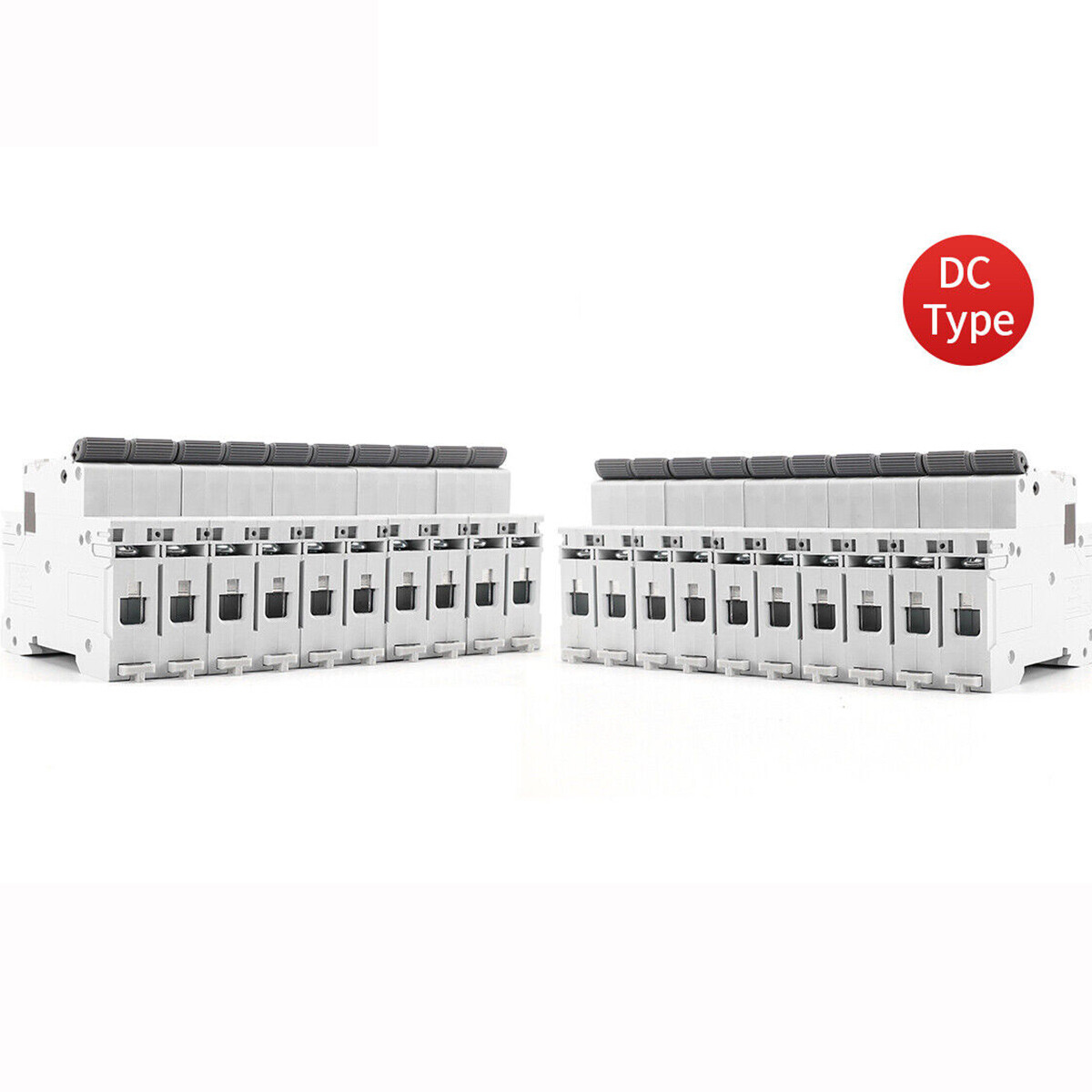 GEYA 10PCS PV DC 2P Mini Circuit Breaker MCB 6 10 16 25 32 40 50 63 80 100 125A