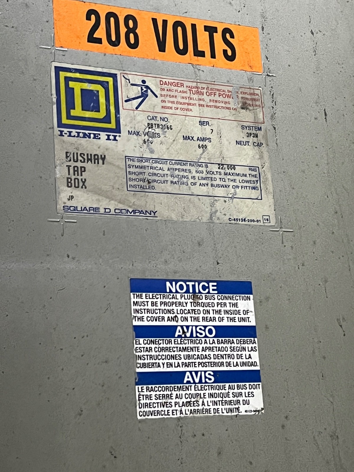 square D bus bar iline and bus plugs system