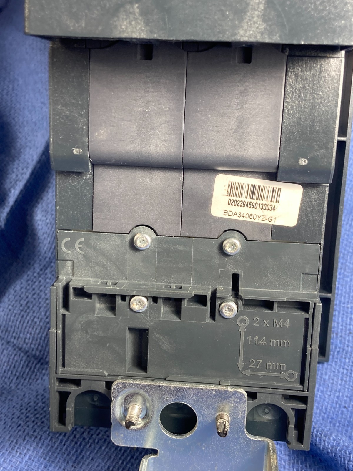 Square D BDA34060Y, 60 Amp, 480 Volt, 3 Pole, BD60 I-LINE Circuit Breaker AC/DC